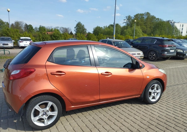 Mazda 2 cena 14000 przebieg: 137970, rok produkcji 2008 z Warszawa małe 121